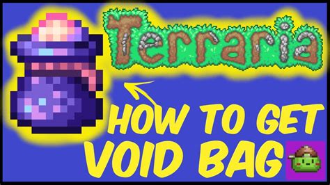 terraria void bag|how to get void bag terraria.